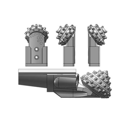Horizontal HDD Hole Opener High Manganese Steel For Rock Drilling Tools